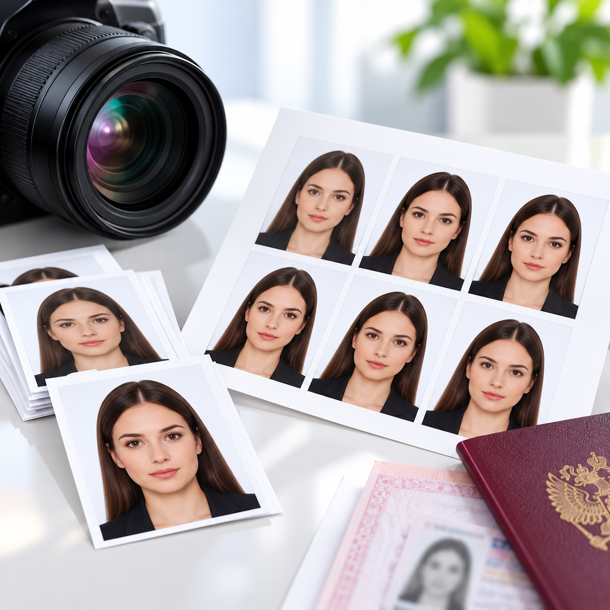 Фото на документы 3/4